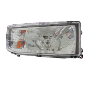 BENZ ACTROS MPII / MEGA / MPI HEAD LAMP CRYSTAL WITH WHITE CORNER LAMP HC-T-1055 European Heavy Duty Truck Accessories Body Spare Parts 