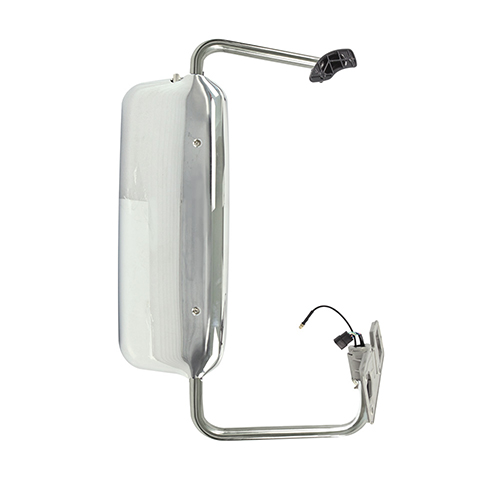 HC-T-15004-C1 COMPLETE MIRROR ASSEMBLY CHROME FINISH W/STAINLESS ARM FREIGHTLINER COLUMBIA