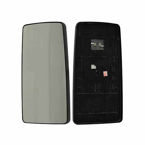 HC-T-18027-B International Durastar/Workstar HD Truck 08-17 Black Side Mirror Manual Folding Heated With Signal Light