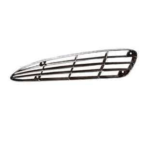HC-T-18017-1 Side Hood Grille Vent Compatible With International Durastar 4300 Trucks Replaces OEM# 3550839C3 Chrome