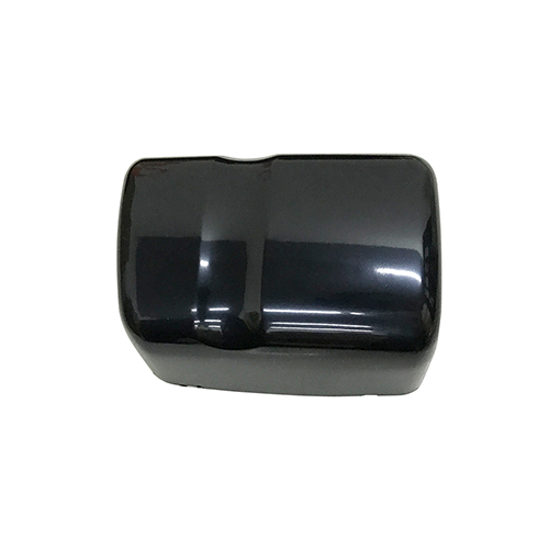 HC-T-18022-3 International 9200 9400i 9900i Heated Door Mirror Base Cover (Chrome/Black)